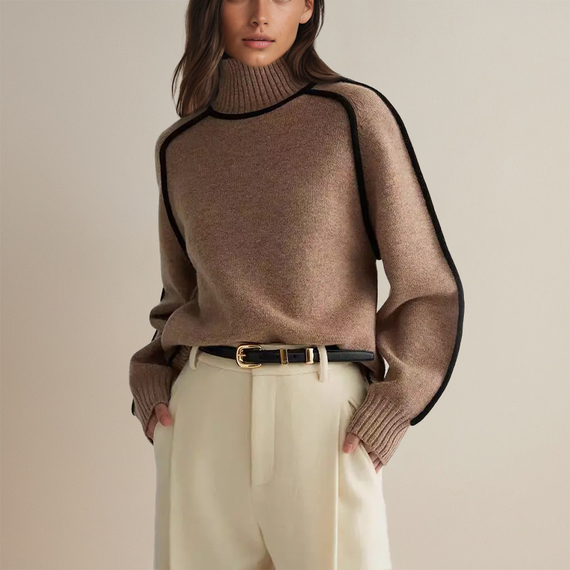 AMÉLIE - COUTURE CASHMERE TURTLENECK