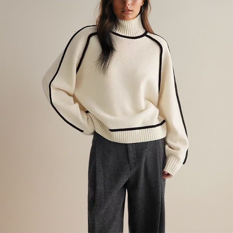 AMÉLIE - COUTURE CASHMERE TURTLENECK