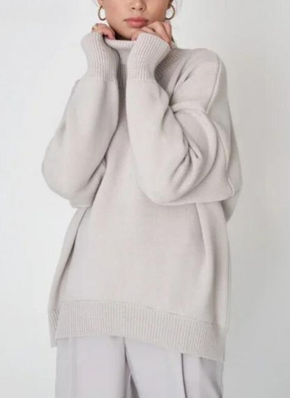 BORNLADIES - WOMEN'S TURTLENECK SWEATER