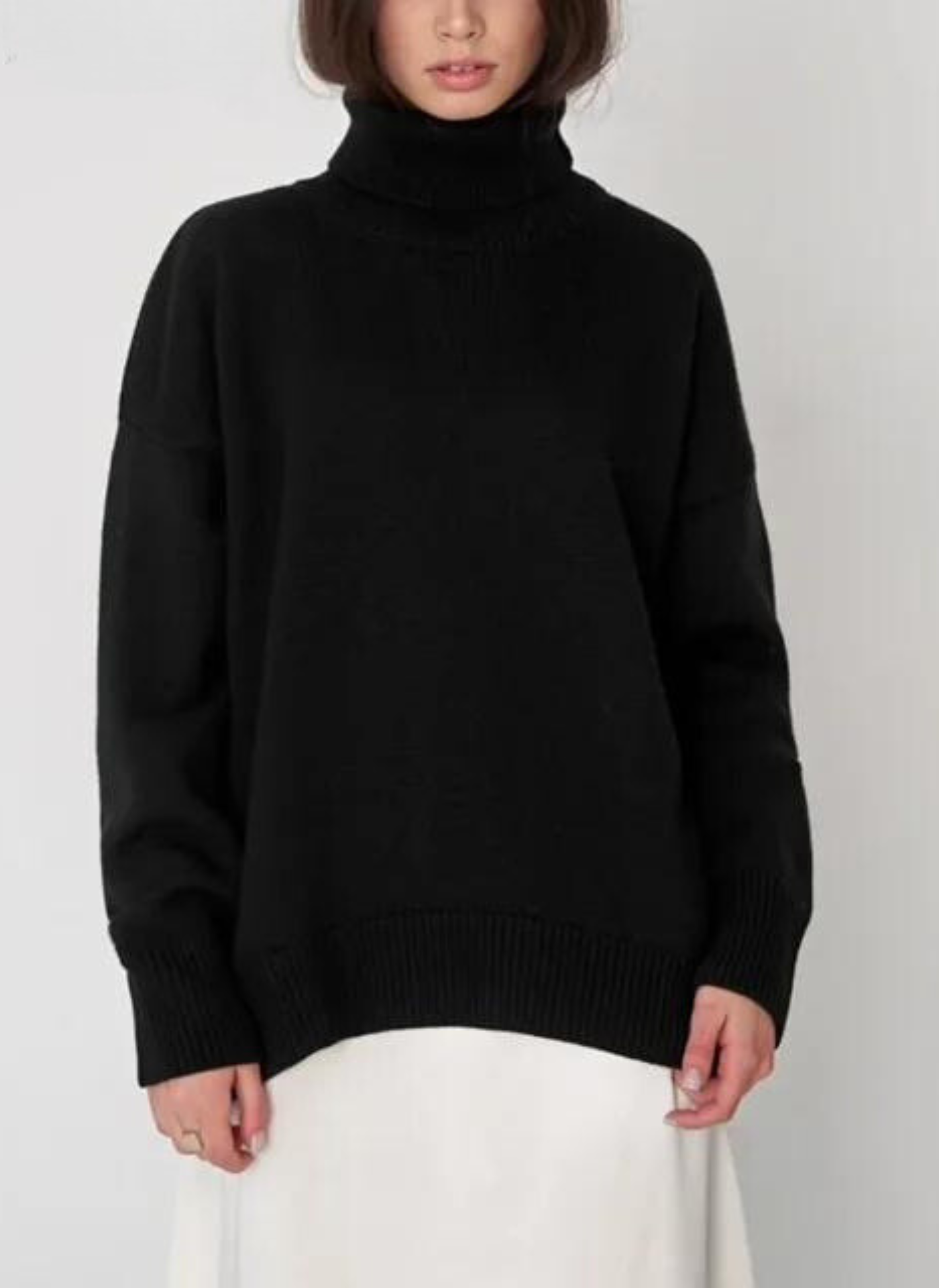 BORNLADIES - WOMEN'S TURTLENECK SWEATER