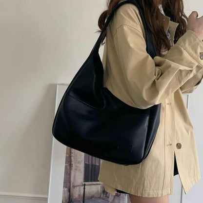 AYLIN - VINTAGE LEATHER HOBO BAG