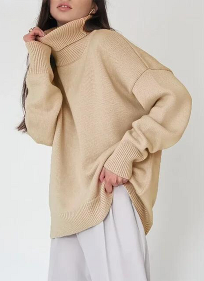 BORNLADIES - WOMEN'S TURTLENECK SWEATER