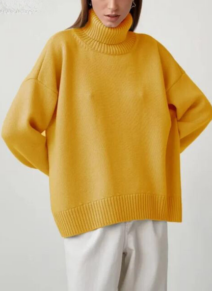 BORNLADIES - WOMEN'S TURTLENECK SWEATER