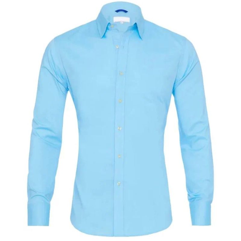 MAXIMILIAN - WRINKLE-FREE SHIRT WITH ZIPPER