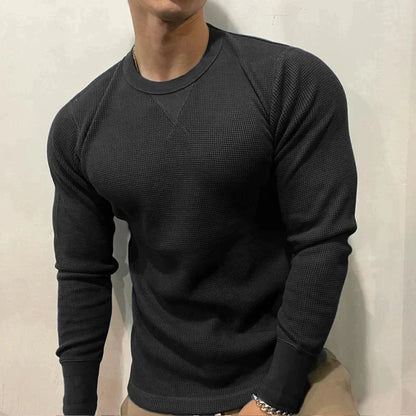 ZEUS MUSCLE - FIT KNIT SWEATER