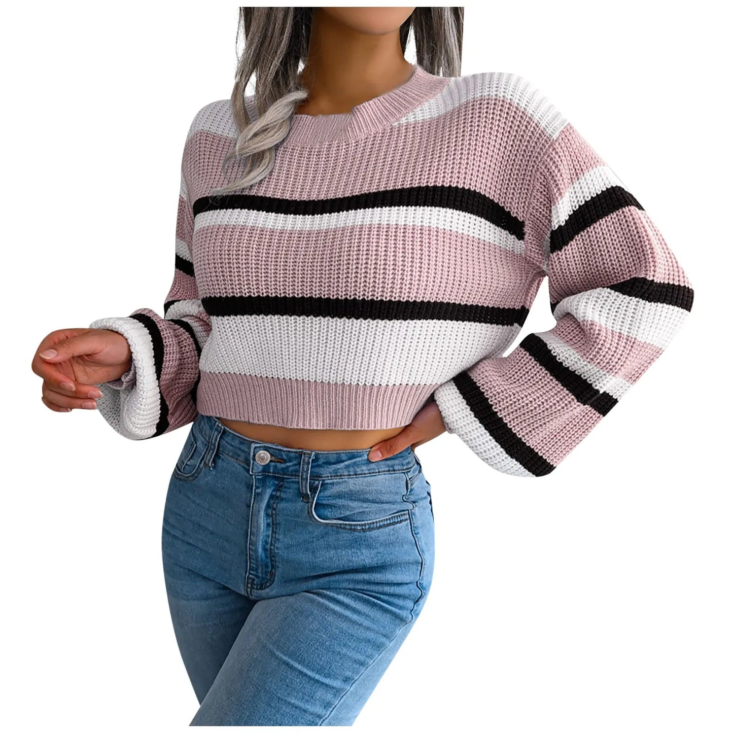 ROSALIE - LONG SLEEVE KNITTED SWEATER