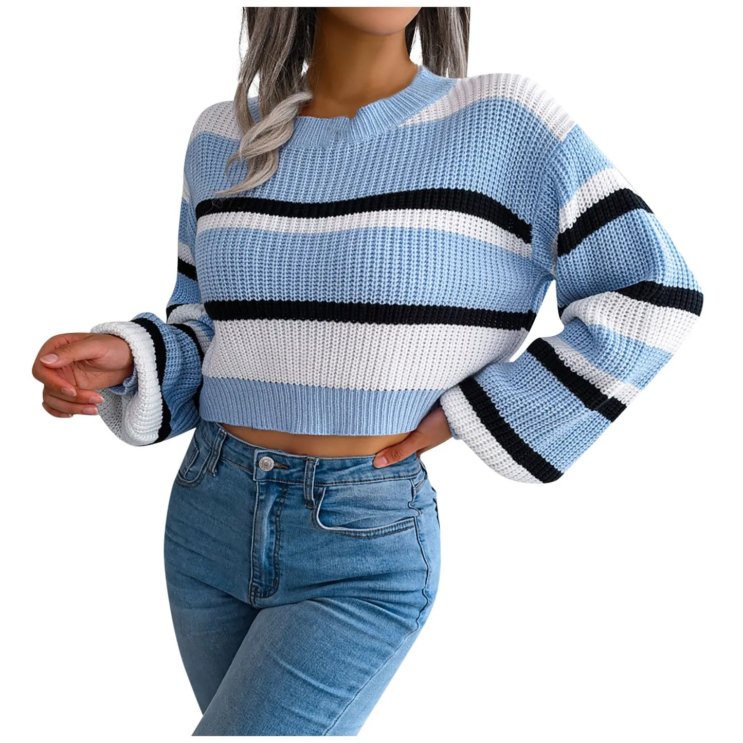 ROSALIE - LONG SLEEVE KNITTED SWEATER