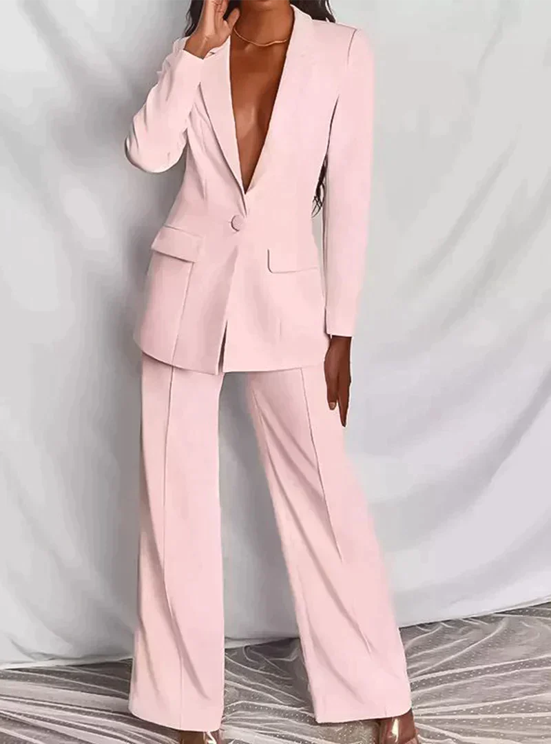 JESIKA - STYLISH ELEGANT BLAZER AND TROUSERS