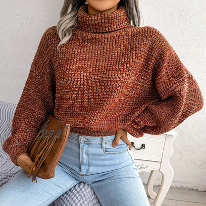 LIENNA - TURTLENECK KNITTED SWEATER