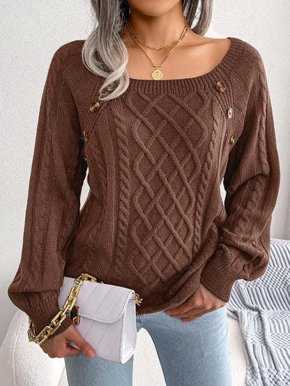 ALLEGRA - LONG SLEEVE KNITTED SWEATER