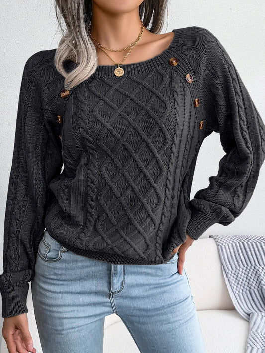 ALLEGRA - LONG SLEEVE KNITTED SWEATER