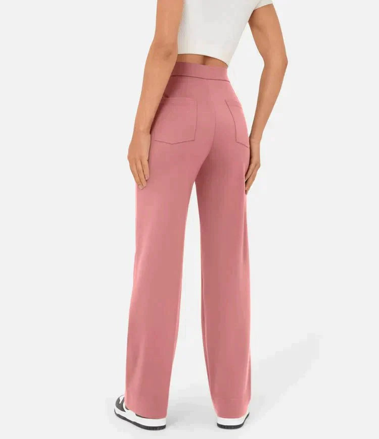 SOFIE - WAISTED ELASTISCHE CASUAL BROEK