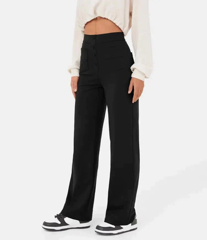 SOFIE - WAISTED ELASTISCHE CASUAL BROEK