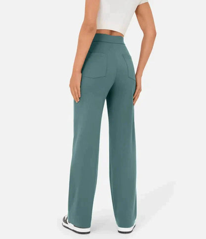 SOFIE - WAISTED ELASTISCHE CASUAL BROEK