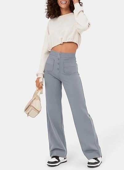 SOFIE - WAISTED ELASTISCHE CASUAL BROEK